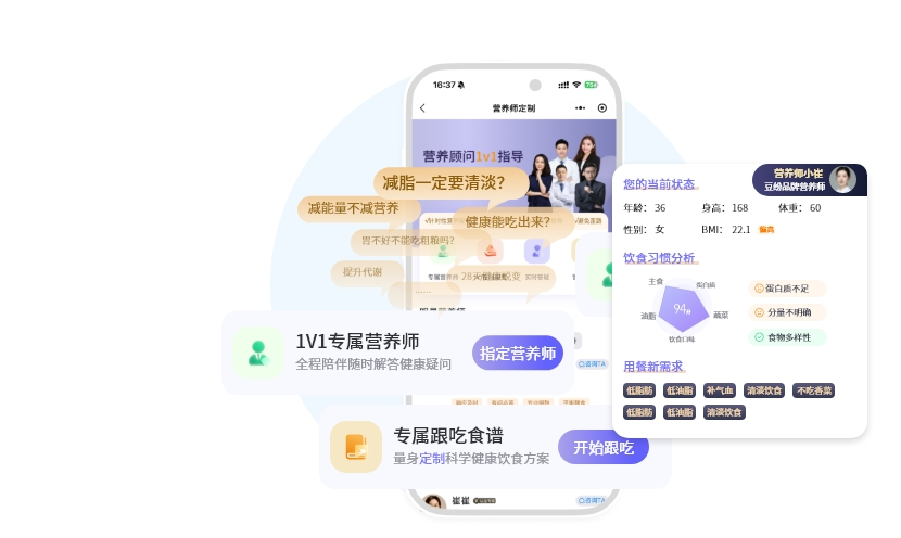 营养顾问1v1指导